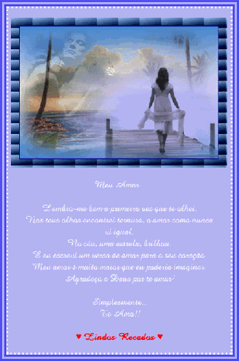 <b><center>Meu amor</b></center>