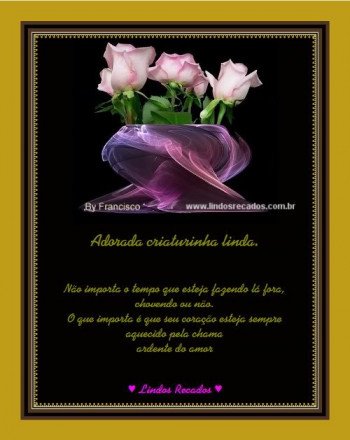 <b><center>Adorada criaturinha linda</b></center>