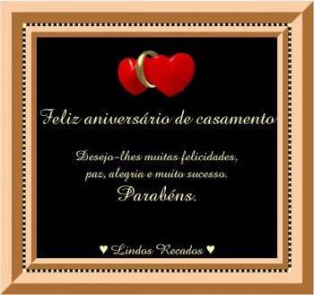 <b><center>Aniversário Casamento</b></center>
