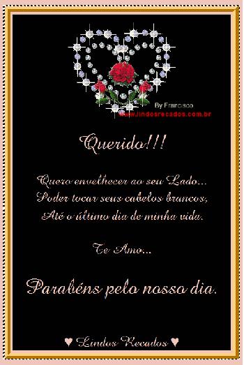 <b><center>Aniversário Casamento</b></center>