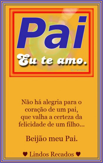 <b><center>Dia dos pais</b></center>