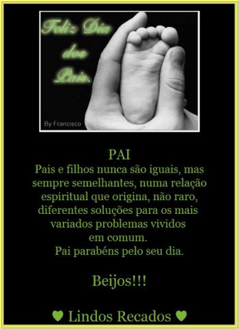 <b><center>Dia dos Pais</b></center>