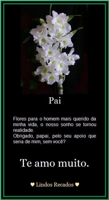 <b><center>Dia dos Pais</b></center>