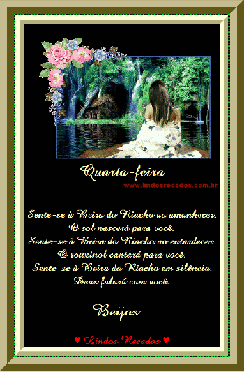 <b><center>Quarta-feira</b></center>