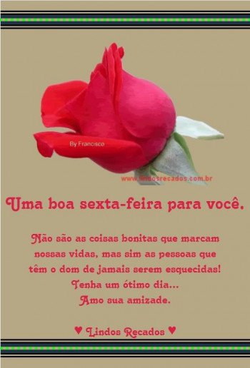 <b><center>Sexta-feira</b></center>