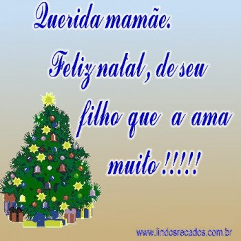 <b><center>Filho para mãe</b></center>