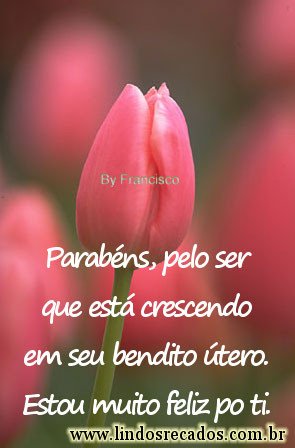 <b><center>Linda flor cresce em seu ventre.</b></center>