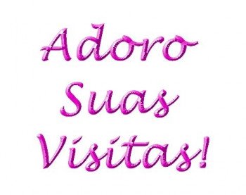 <b><center>Adoro sua visita</b></center>