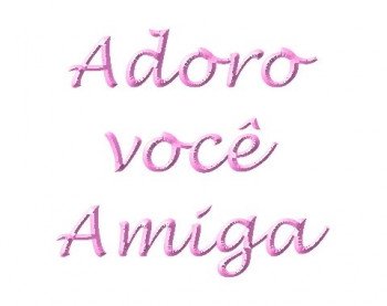 <b><center>Adoro você amiga</b></center>