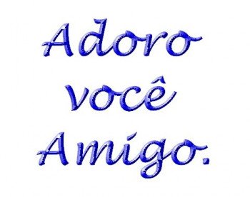 <b><center>Adoro você amigo</b></center>