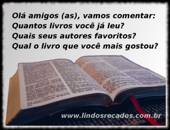 <b><center>Quantos livros você já leu?</b></center>