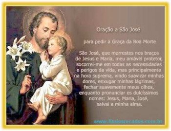 <b><center>Oração a São José</b></center>