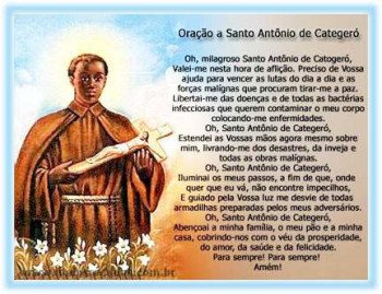<b><center>Oração a Santo Antônio de Categeró</b></center>