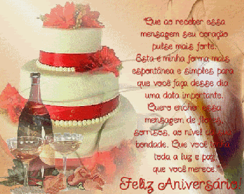 <b><center>Feliz aniversário</b></center>