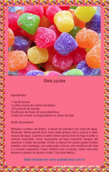 <b><center>Bala jujuba</b></center>