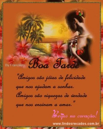 <b><center>Boa tarde</b></center>