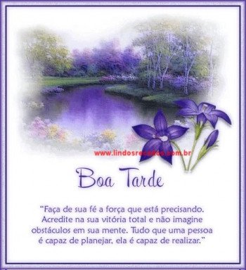 <b><center>Boa tarde</b></center>