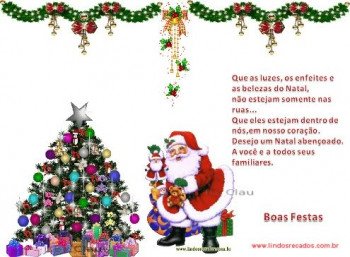 <b><center>Boas festas</b></center>