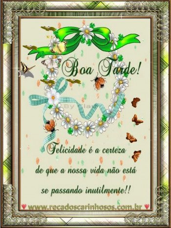 <b><center>Boa tarde</b></center>