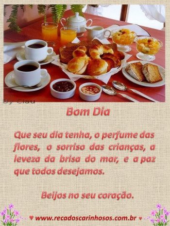 <b><center>Bom dia</b></center>