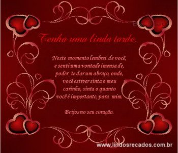 <b><center>Boa tarde</b></center>