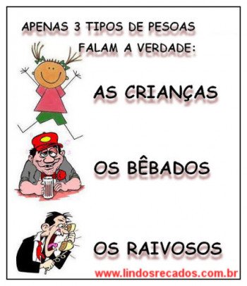 <b><center>Tipos de pessoas...</b></center>