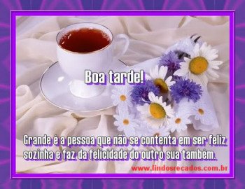 <b><center>Boa Tarde</b></center>