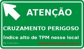 <b><center>Cruzamento perigoso</b></center>