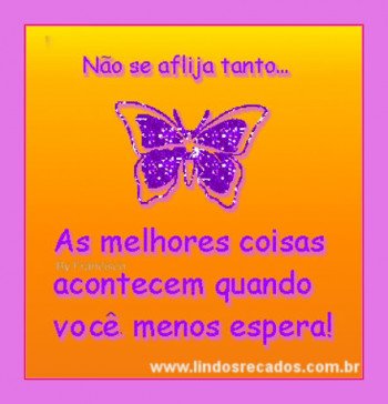 <b><center>As melhores coisas...</b></center>