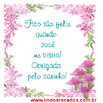 <b><center>Fico feliz quando me visita!</b></center>