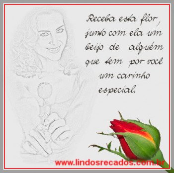 <b><center>Receba esta flor...</b></center>
