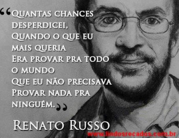 <b><center>Quantas chances desperdicei...</b></center>