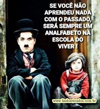 <b><center>Se você não aprendeu nada com o passado...</b></center>