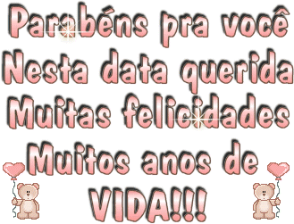<b><center>Feliz aniversário</b></center>