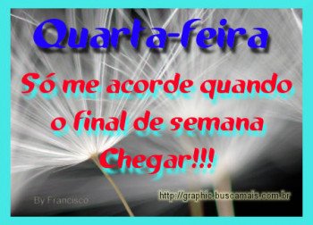 <b><center>Quarta-feira</b></center>