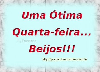 <b><center>Quarta-feira</b></center>