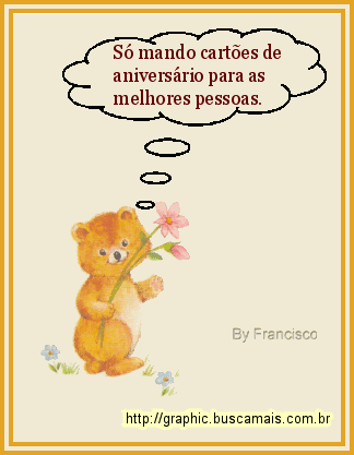 <b><center>Aniversário</b></center>