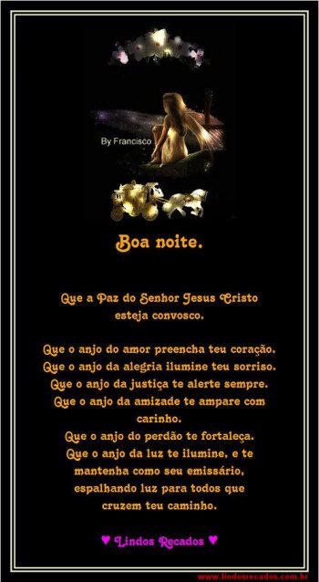 <b><center>Boa Noite</b></center>